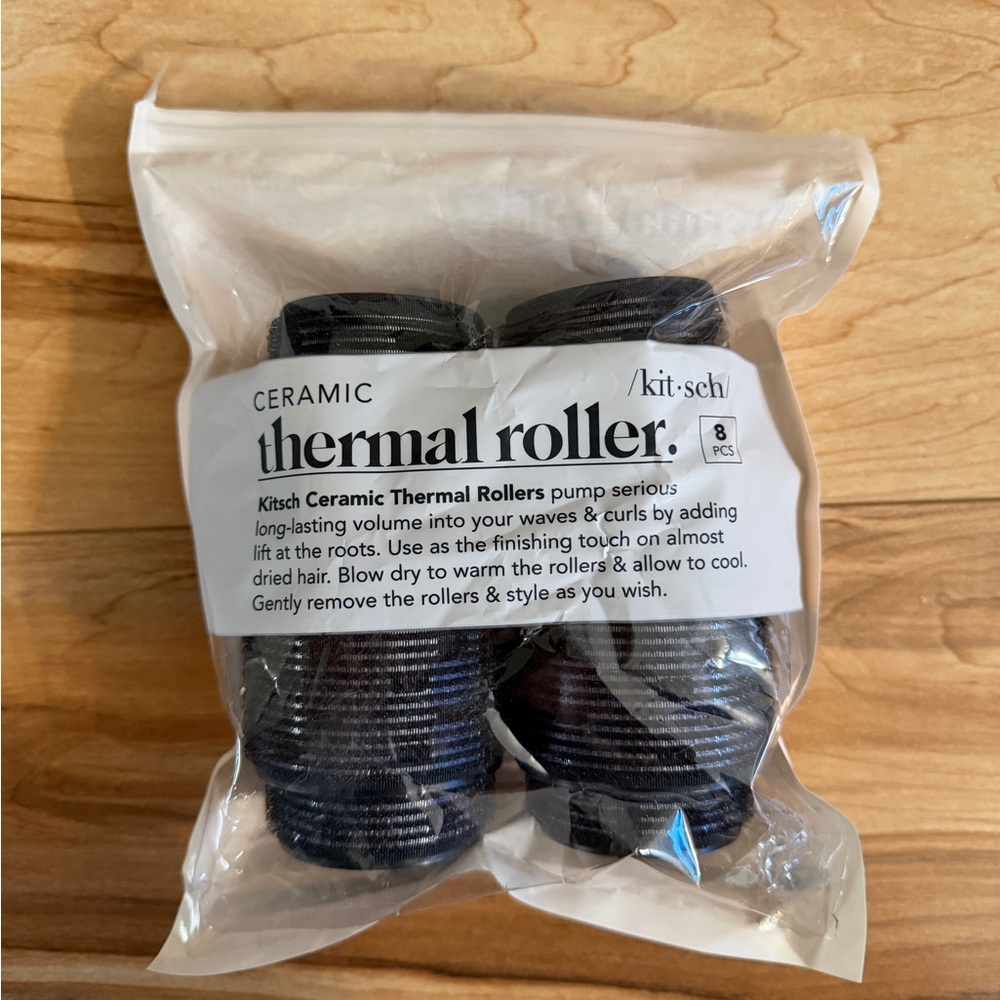 Kitsch Thermal Rollers - Black